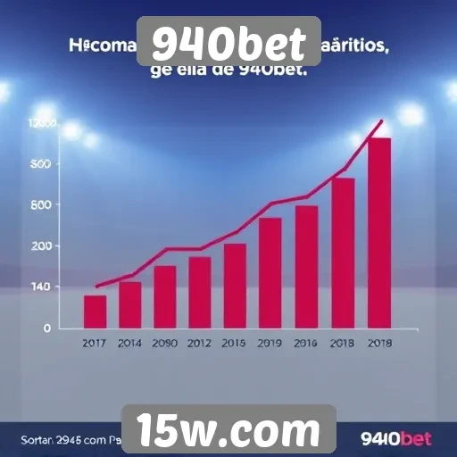 Estatísticas de crescimento de usuários da 940bet